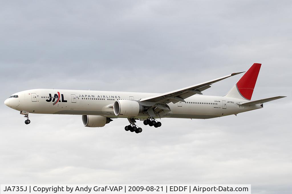 JA735J, 2006 Boeing 777-346/ER C/N 32434, Japan Airlines 777-300