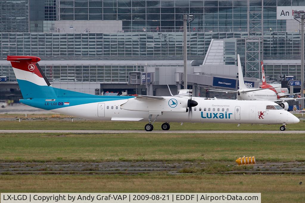 LX-LGD, 2007 De Havilland Canada DHC-8-402Q Dash 8 C/N 4171, Luxair DHC 8-400