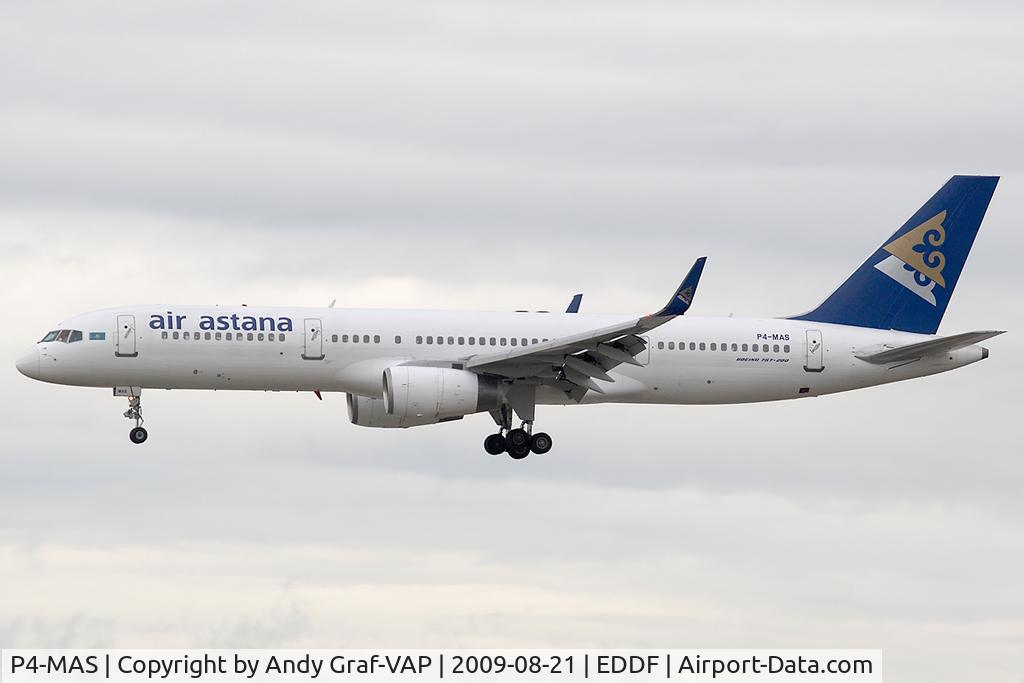 P4-MAS, 1997 Boeing 757-28A C/N 28833, Air Astana 757-200