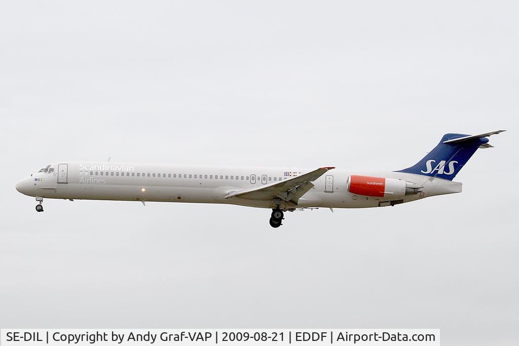 SE-DIL, 1989 McDonnell Douglas MD-82 (DC-9-82) C/N 49913, Scandinavian Airlines MD80