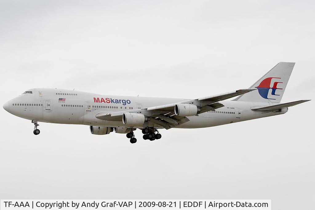 TF-AAA, 1981 Boeing 747-236B/SF C/N 22442, MASKargo 747-200