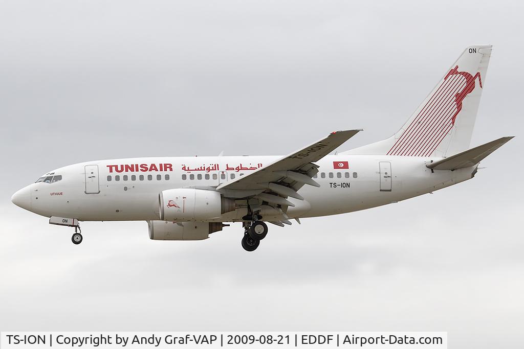 TS-ION, 2000 Boeing 737-6H3 C/N 29499, Tunisair 737-600