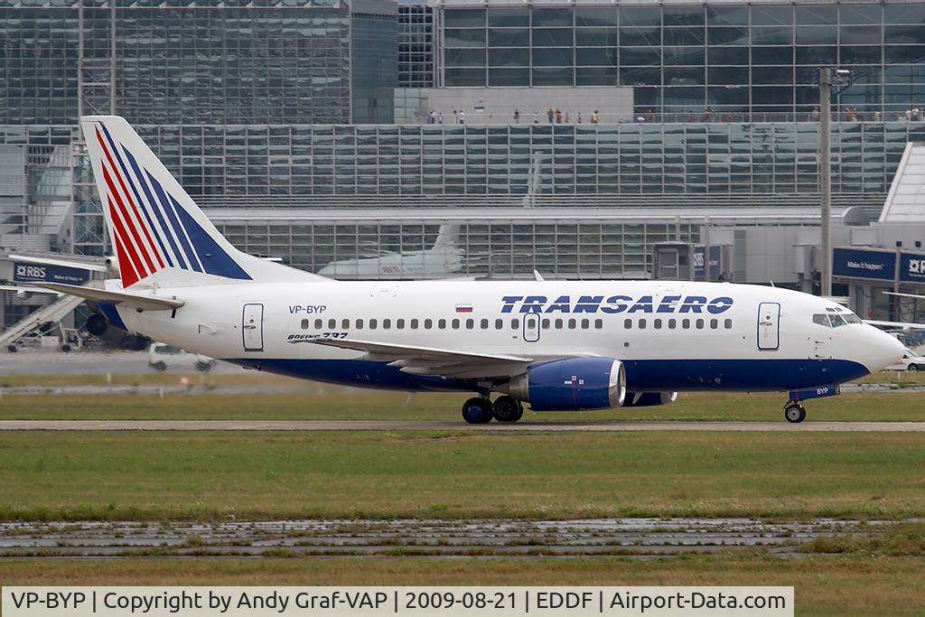 VP-BYP, 1998 Boeing 737-524 C/N 28927, Transaero 737-500