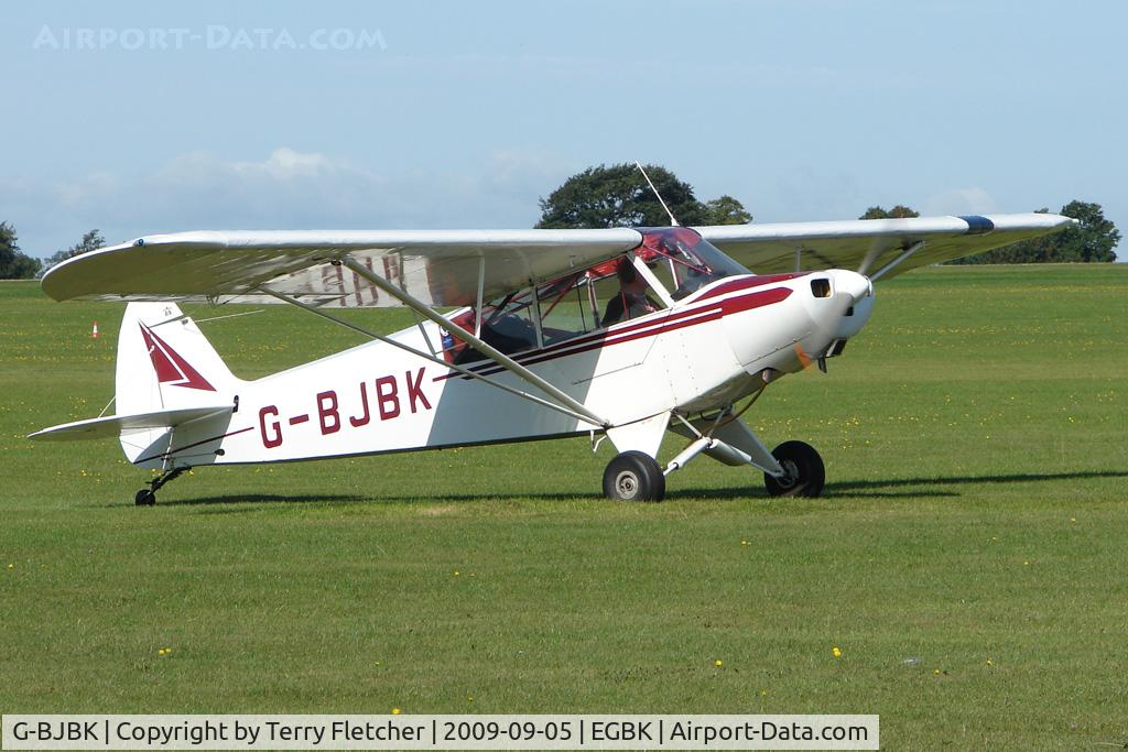 G-BJBK, 1950 Piper L-18C Super Cub (PA-18-95) C/N 18-1431, Visitor to the 2009 Sywell Revival Rally