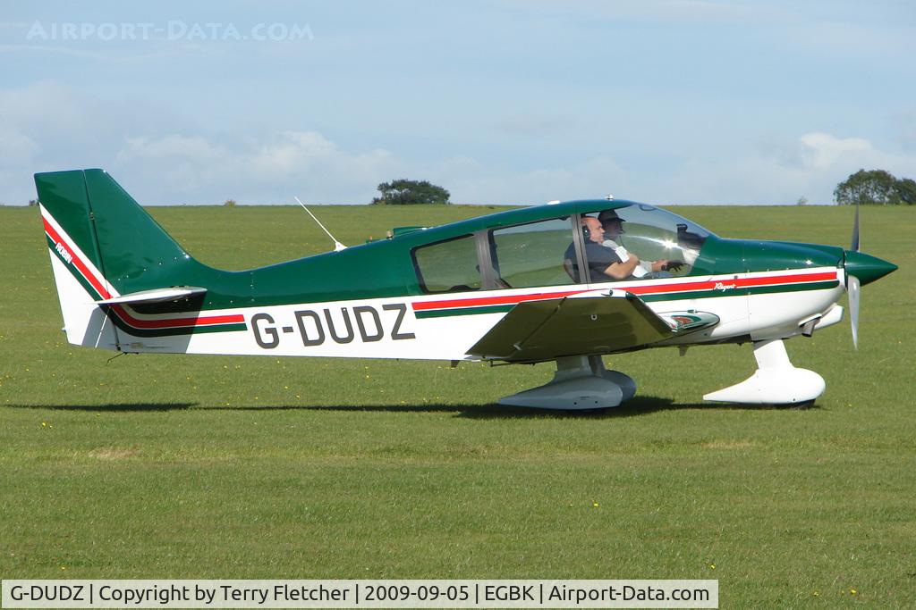 G-DUDZ, 1997 Robin DR-400-180 Regent Regent C/N 2367, Visitor to the 2009 Sywell Revival Rally