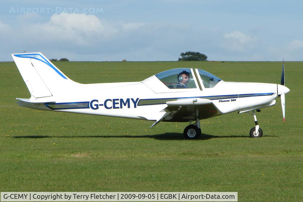 G-CEMY, 2007 Alpi Aviation Pioneer 300 C/N PFA 330-14440, Visitor to the 2009 Sywell Revival Rally