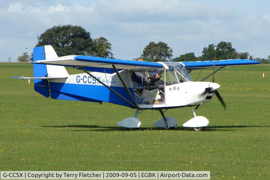 G-CCSX, 2004 Best Off Skyranger 912(2) C/N BMAA/HB/366, Visitor to the 2009 Sywell Revival Rally