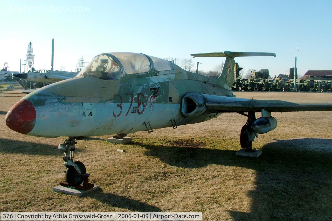 376, 1965 Aero L-29 Delfin C/N 591376, Kecel Military technical park, Hungary