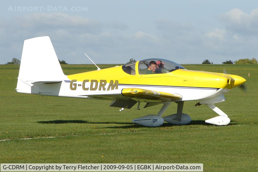 G-CDRM, 2006 Vans RV-7A C/N PFA 323-14203, Visitor to the 2009 Sywell Revival Rally