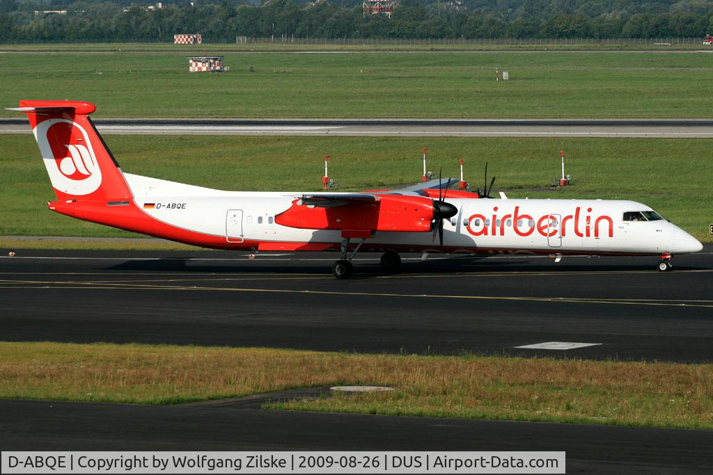 D-ABQE, 2009 De Havilland Canada DHC-8-402Q Dash 8 C/N 4239, visitor