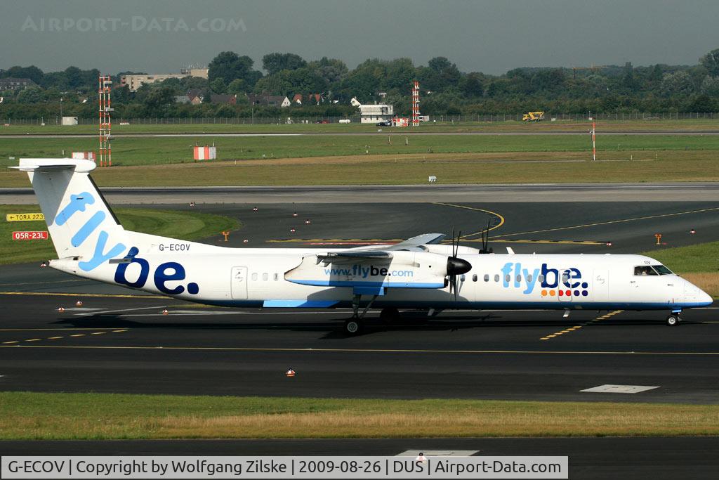 G-ECOV, 2000 De Havilland Canada DHC-8-402Q Dash 8 C/N 4033, visitor