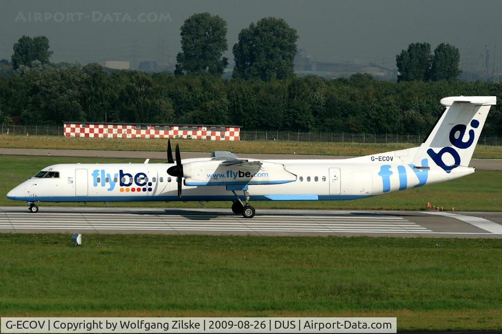G-ECOV, 2000 De Havilland Canada DHC-8-402Q Dash 8 C/N 4033, visitor