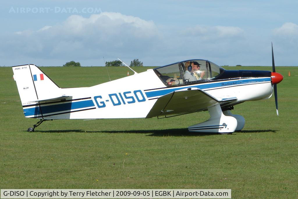 G-DISO, 1963 SAN Jodel D-150 Mascaret C/N 24, Visitor to the 2009 Sywell Revival Rally