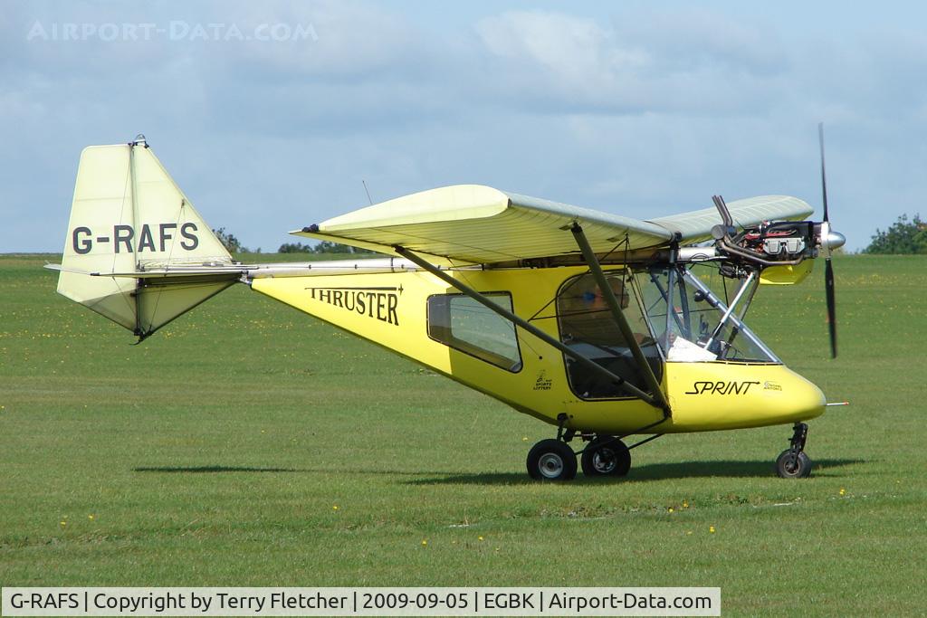 G-RAFS, 2004 Thruster T600N 450 C/N 0041-T600N-097, Visitor to the 2009 Sywell Revival Rally