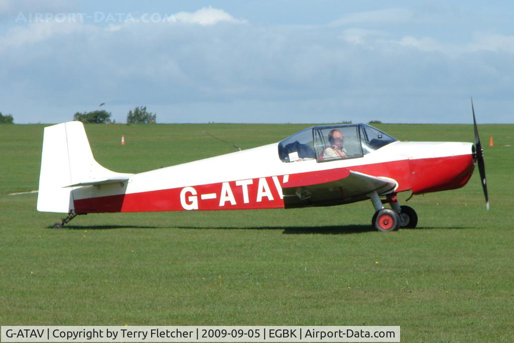 G-ATAV, 1965 Druine D.62C Condor C/N RAE/611, Visitor to the 2009 Sywell Revival Rally