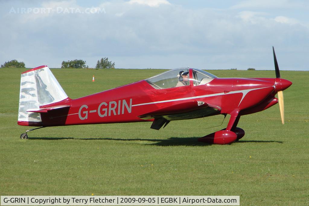 G-GRIN, 1999 Vans RV-6 C/N PFA 181-12409, Visitor to the 2009 Sywell Revival Rally