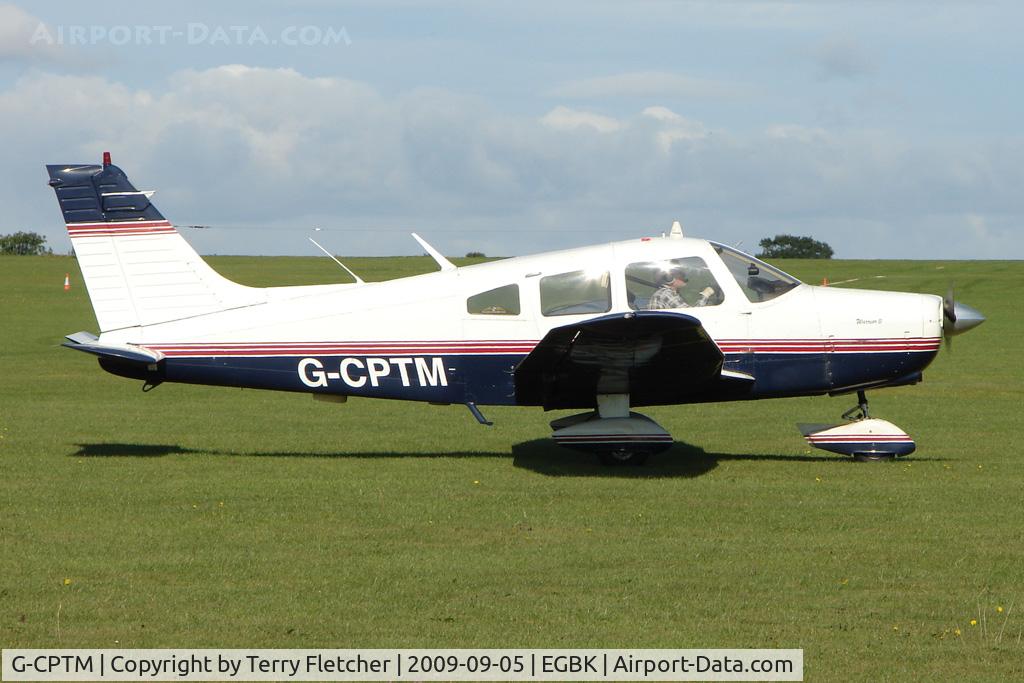 G-CPTM, 1977 Piper PA-28-151 Cherokee Warrior C/N 28-7715012, Visitor to the 2009 Sywell Revival Rally