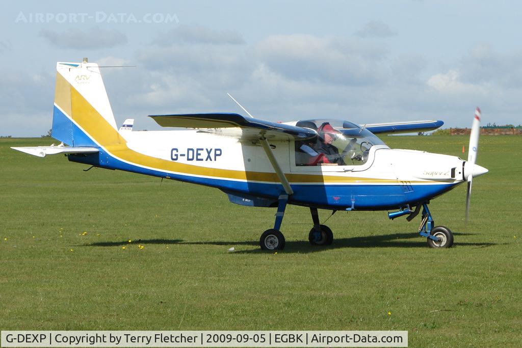 G-DEXP, 1986 ARV ARV1 Super 2 C/N PFA 152-11154, Visitor to the 2009 Sywell Revival Rally