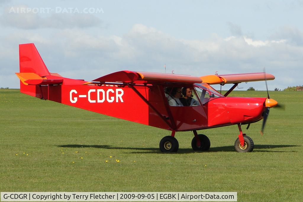 G-CDGR, 2005 Zenair STOL CH-701 UL C/N PFA 187-14327, Visitor to the 2009 Sywell Revival Rally