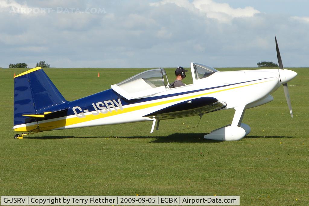 G-JSRV, 2006 Vans RV-6 C/N PFA 181A-14407, Visitor to the 2009 Sywell Revival Rally