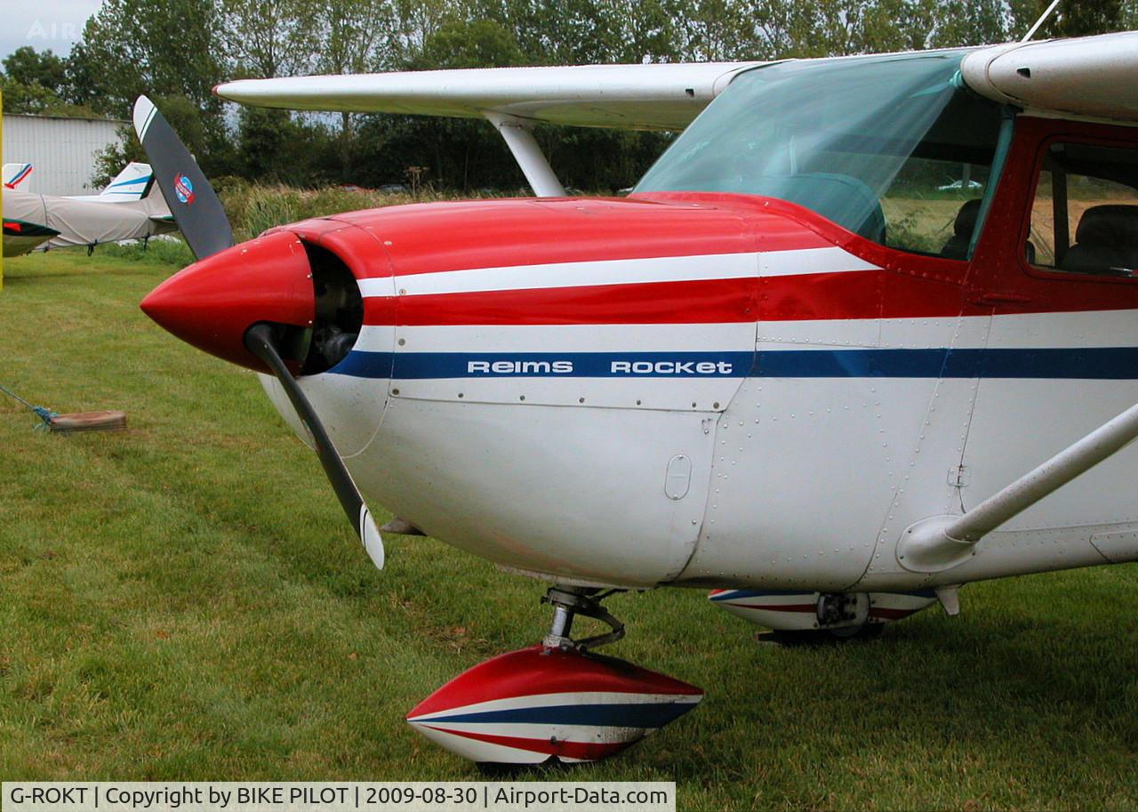 G-ROKT, 1968 Reims FR172E Reims Rocket C/N 0046, BRIMPTON RESIDENT. PREV.REG. N261SA. BRIMPTON FLY-IN