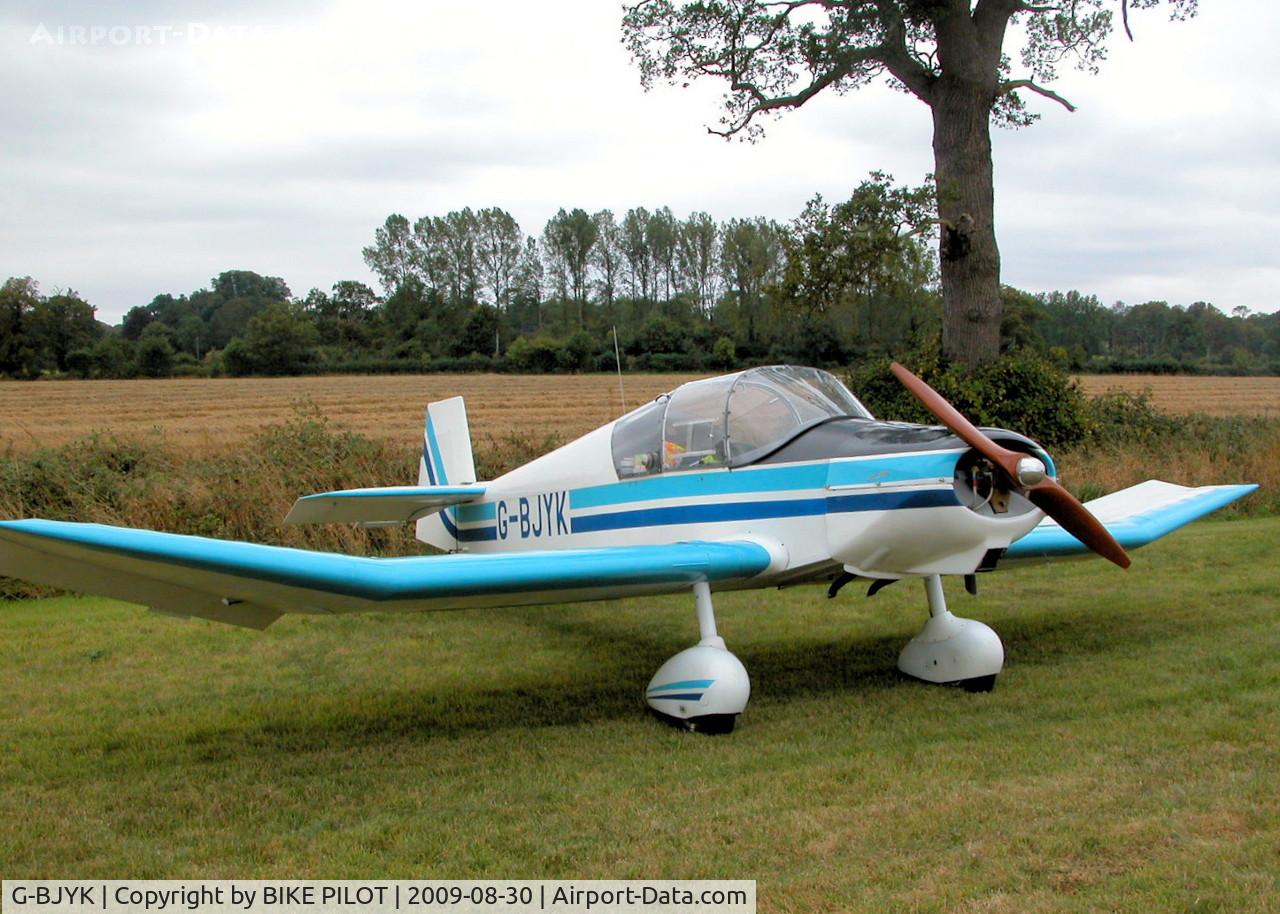 G-BJYK, 1960 Jodel (Wassmer) D-120A Paris-Nice C/N 185, TIDY LOOKING JODEL. PREV.REG. F-BJPK. BRIMPTON FLY-IN