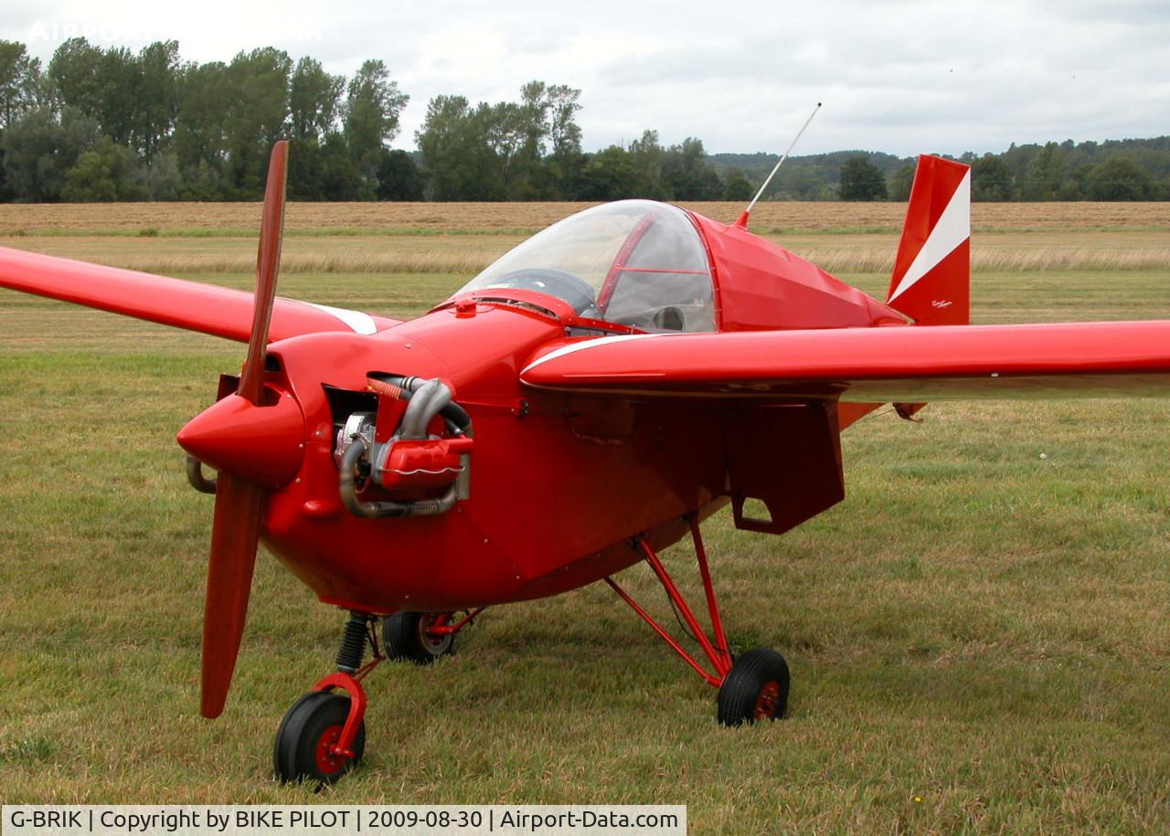 G-BRIK, 1977 Tipsy T-66 Nipper 3 C/N PFA 025-10174, NICE EXAMPLE OF THE TIPSY NIPPER. BRIMPTON FLY-IN