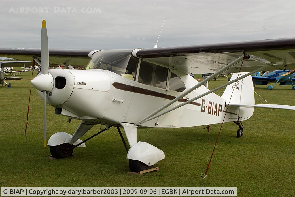 G-BIAP, 1950 Piper PA-16 Clipper Clipper C/N 16-732, Sywell revival fy in 2009