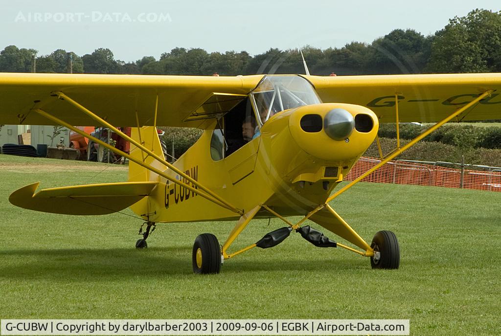 G-CUBW, 2005 Wag-Aero CUBy Acro Trainer C/N PFA 108-13581, Sywell revival fly in 2009