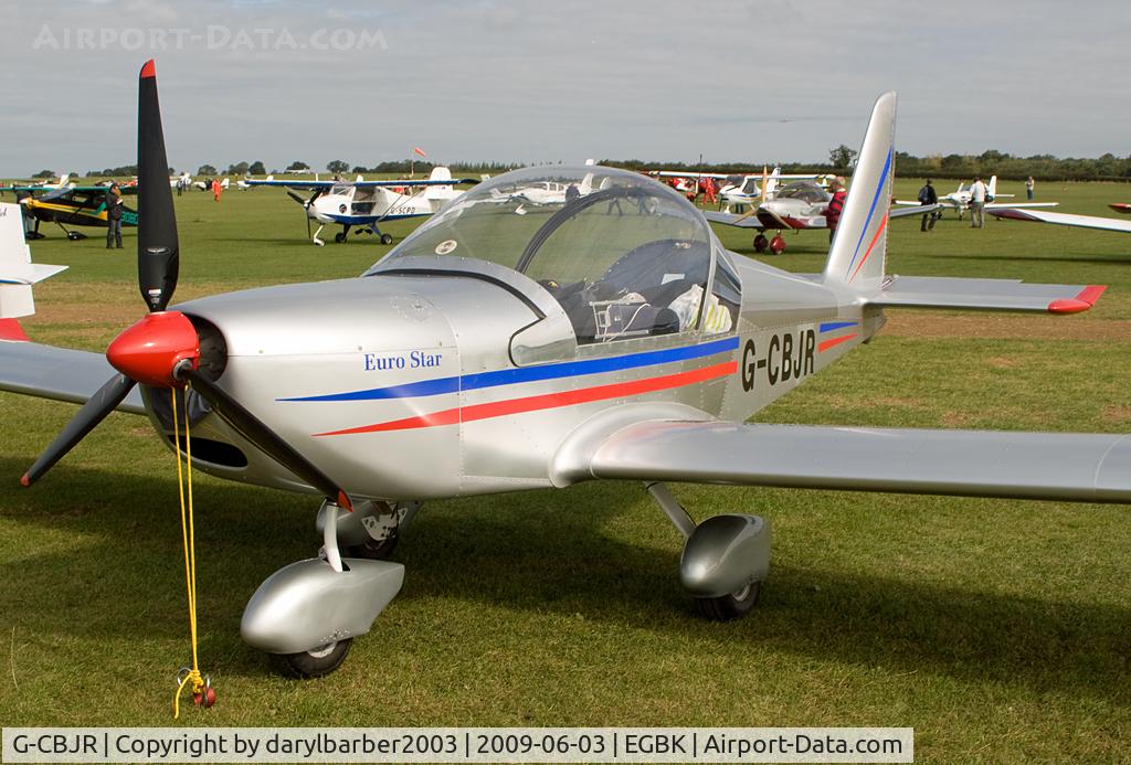 G-CBJR, 2002 Evektor-Aerotechnik EV-97 Eurostar C/N PFA 315-13845, Sywell revival 2009