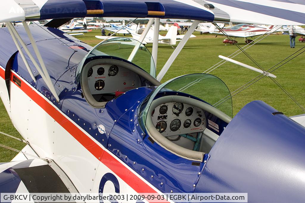 G-BKCV, 1990 EAA Acro Sport II C/N PFA 072A-10776, Sywell revival 2009