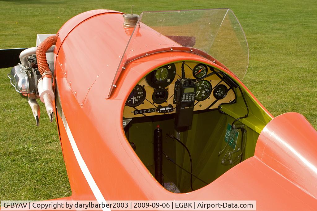 G-BYAV, 1999 Taylor JT-1 Monoplane C/N PFA 055-11010, Sywell revival 2009