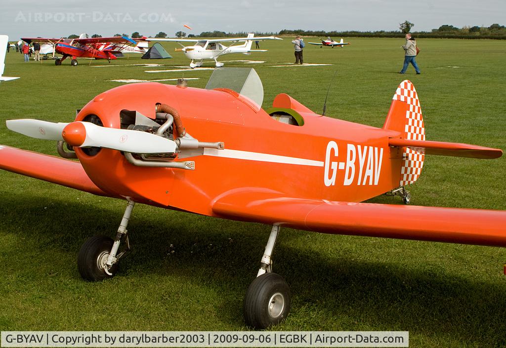 G-BYAV, 1999 Taylor JT-1 Monoplane C/N PFA 055-11010, Sywell revival 2009