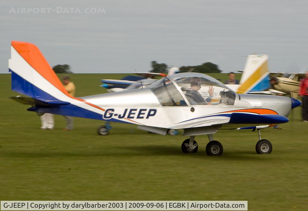 G-JEEP, 2002 Aerotechnik EV-97A Eurostar C/N PFA 315-13888, Sywell revival 2009