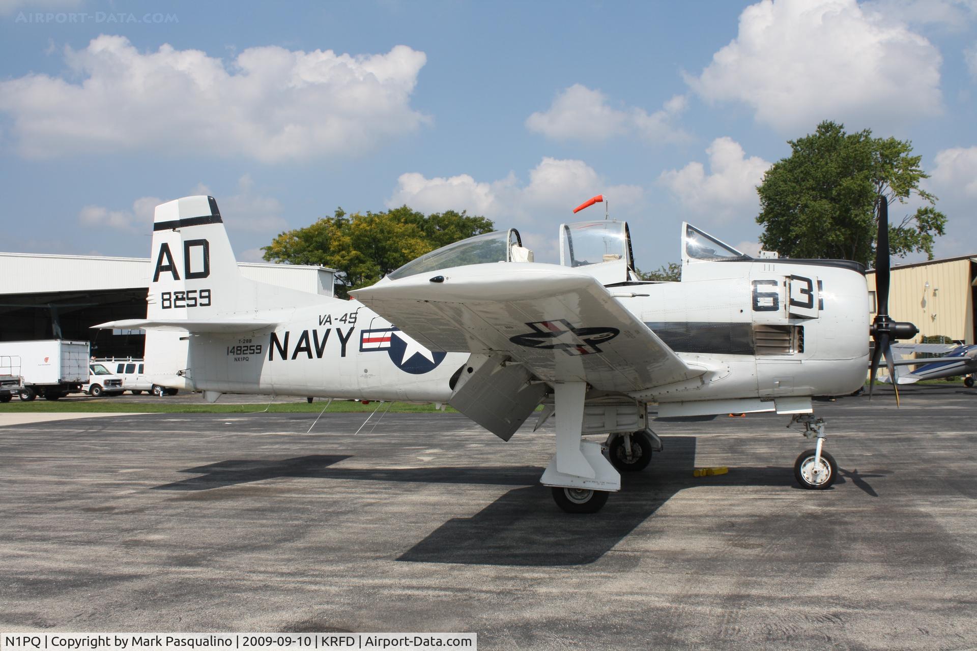 N1PQ, 1953 North American T-28B Trojan C/N 200-79 (137716), North American T-28B