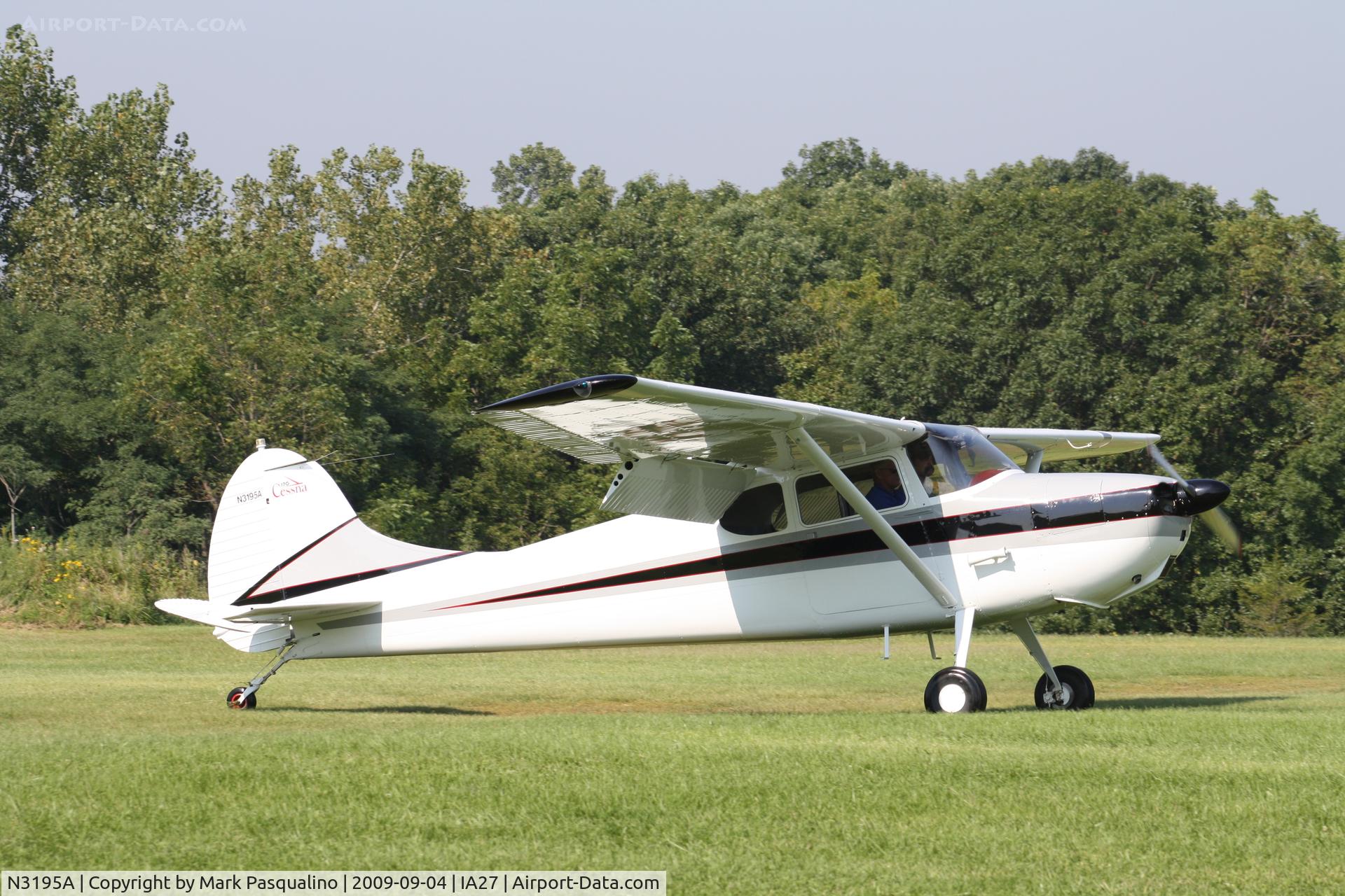 N3195A, 1953 Cessna 170B C/N 25839, Cessna 170B