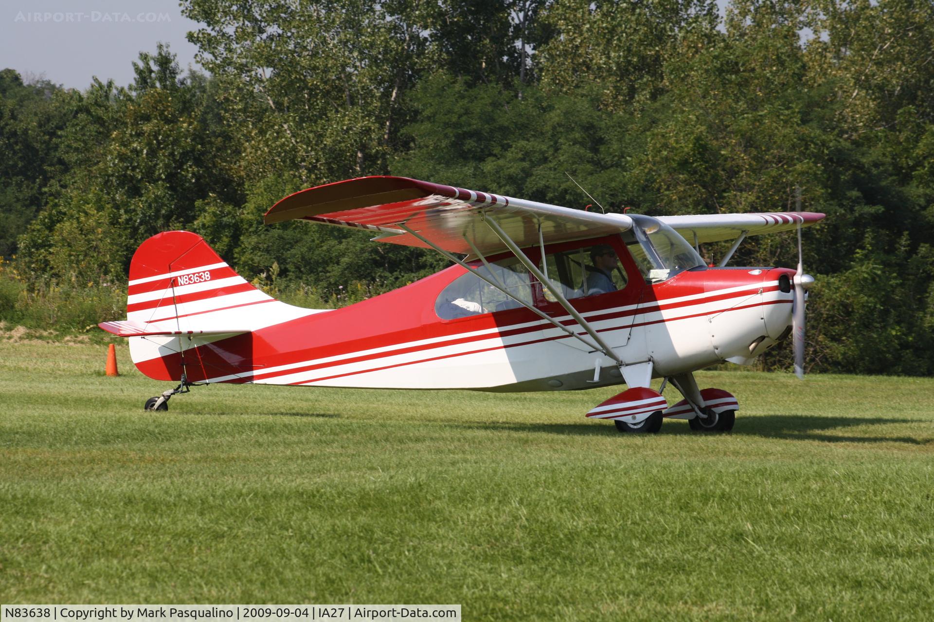 N83638, 1946 Aeronca 7AC Champion C/N 7AC-2316, Aeronca 7AC