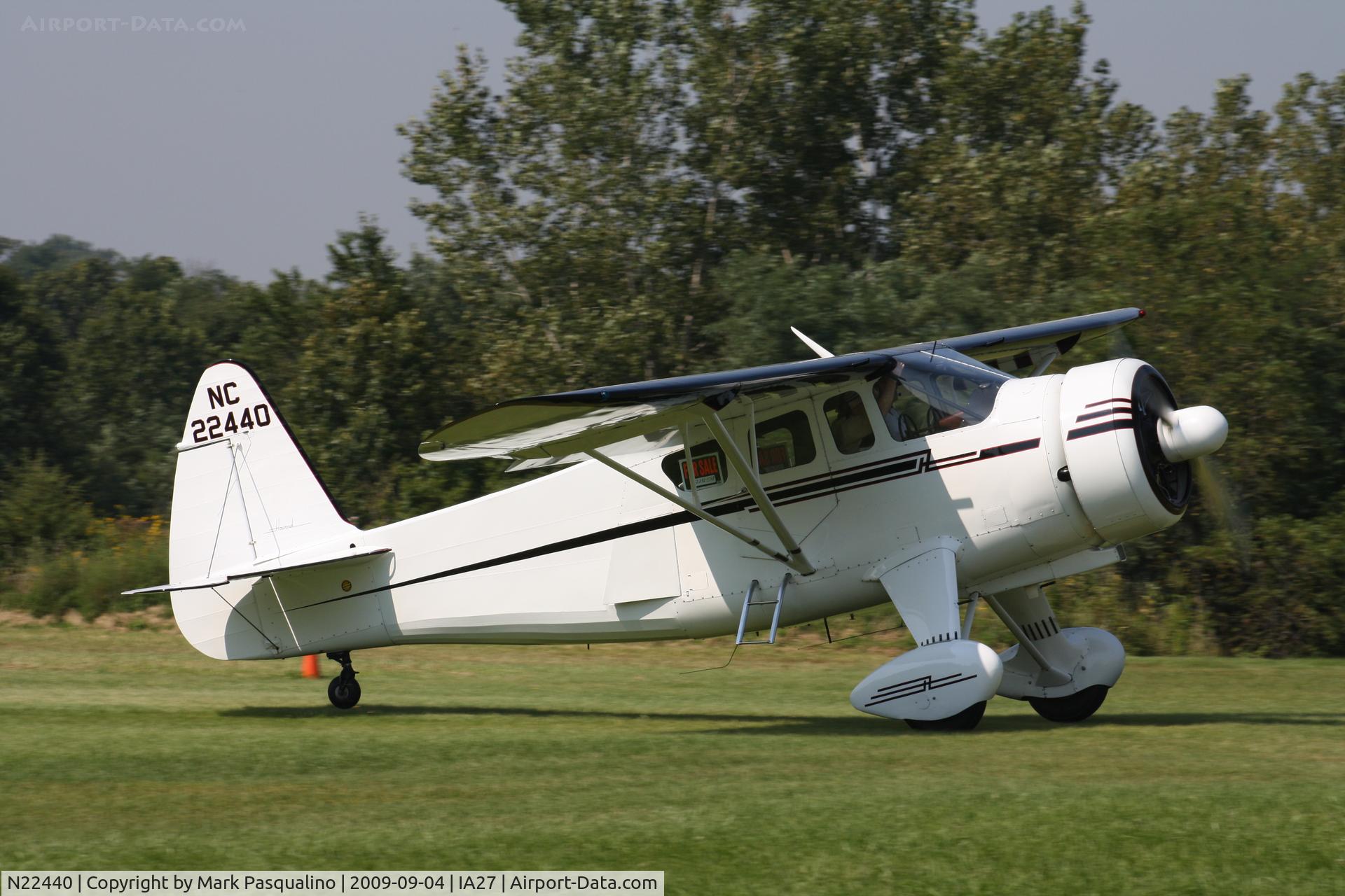 N22440, 1941 Howard Aircraft DGA-15P C/N 539, Howard DGA-15P