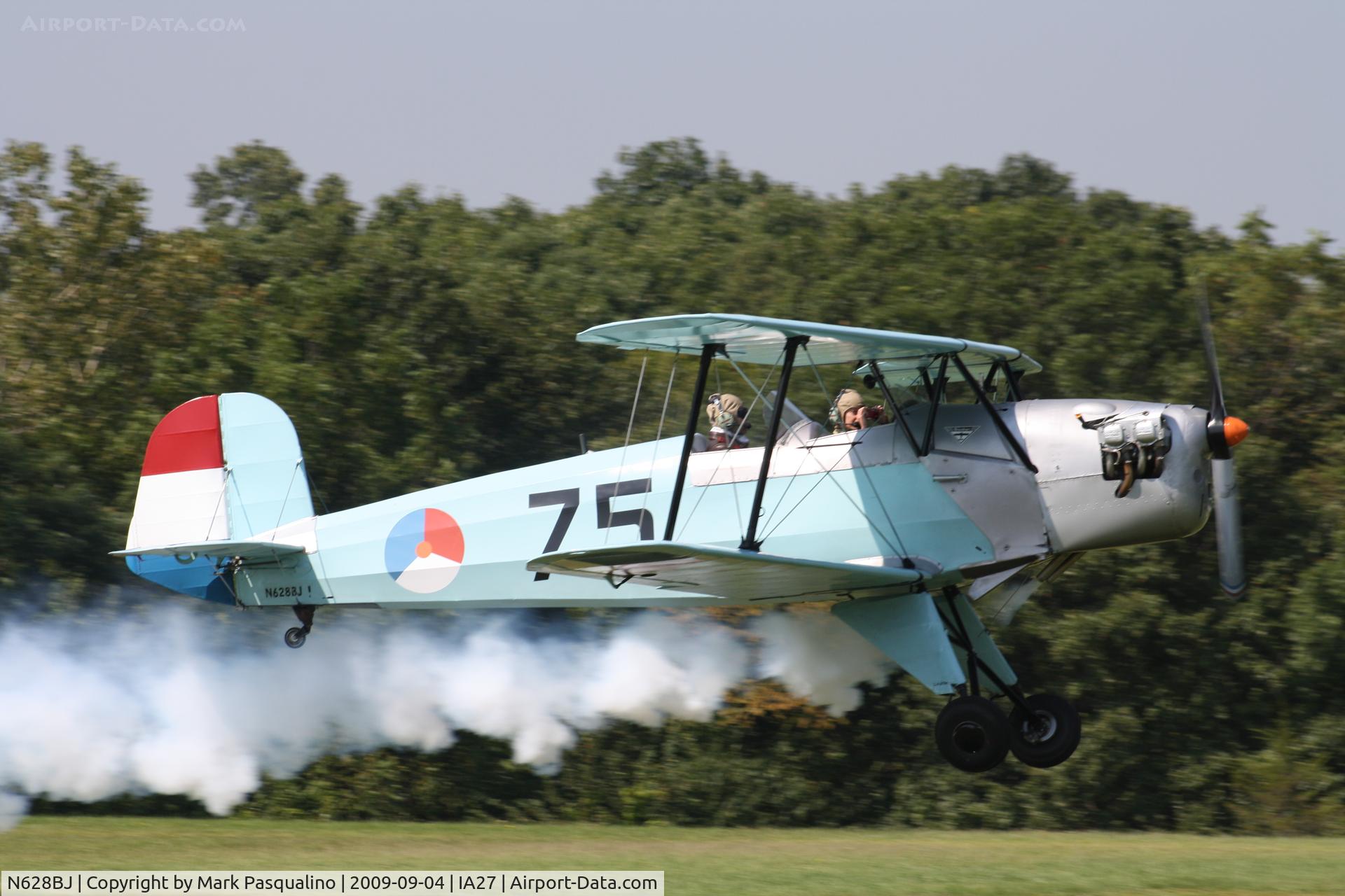 N628BJ, 1963 CASA 1-131 Jungmann C/N E3B-628, C.A.S.A. 1.131