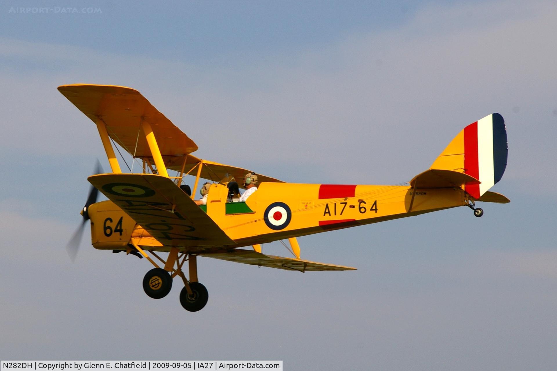 N282DH, 1940 De Havilland Australia DH-82A Tiger Moth C/N DHA61, At the Antique Airplane Association Fly In