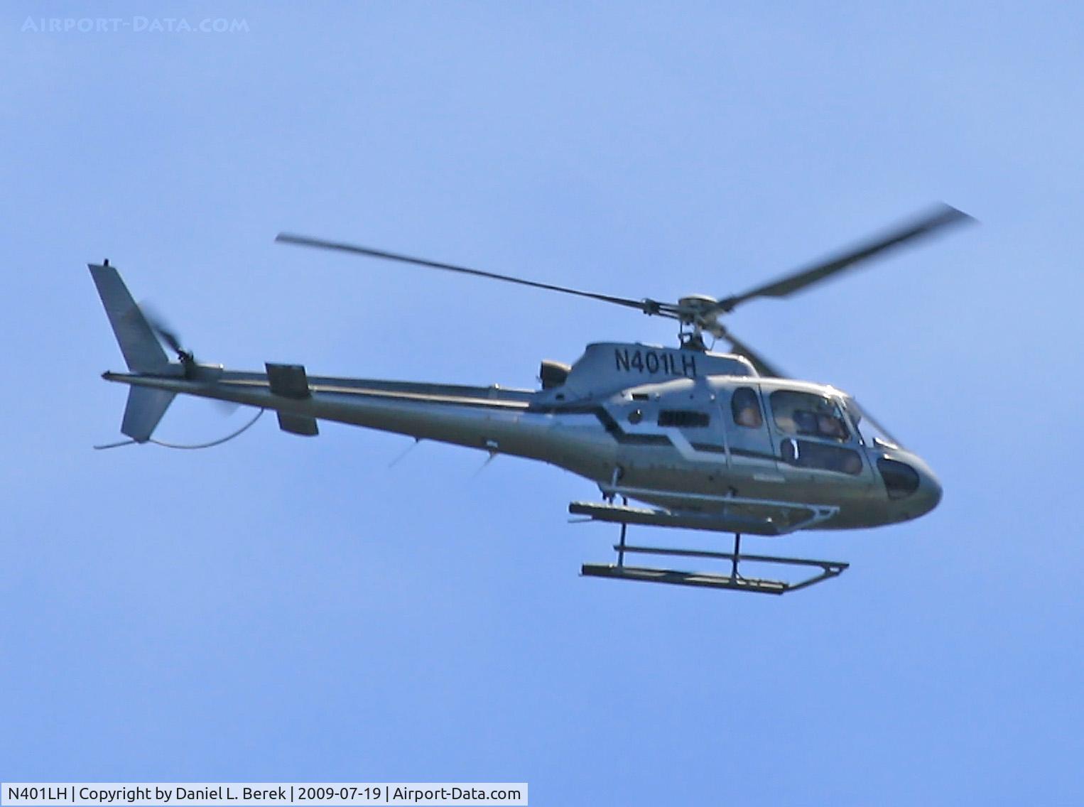 N401LH, 1997 Eurocopter AS-350BA Ecureuil C/N 3059, Little did I know that three weeks after I took this picture, this helicopter would be involved in a midair collision over the Hudson River, August 8, 2009.  RIP.