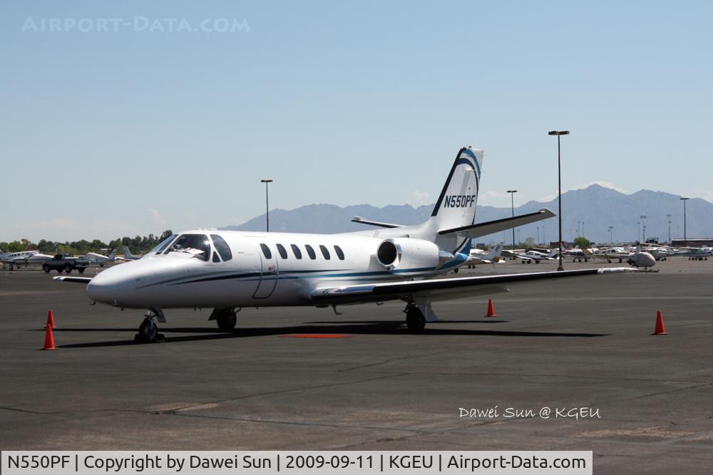 N550PF, 1982 Cessna 550 C/N 550-0428, kgeu