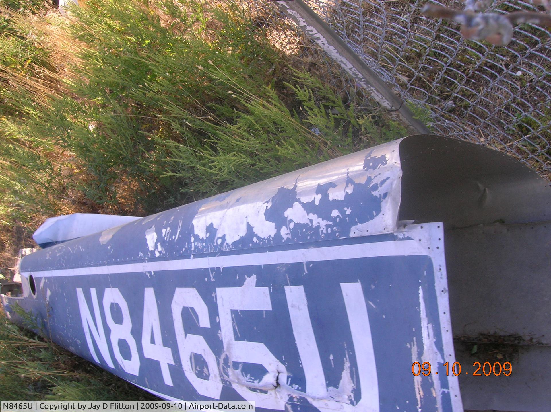 N8465U, 1964 Cessna 172F C/N 17252365, This is all that is left, heartbreaking!