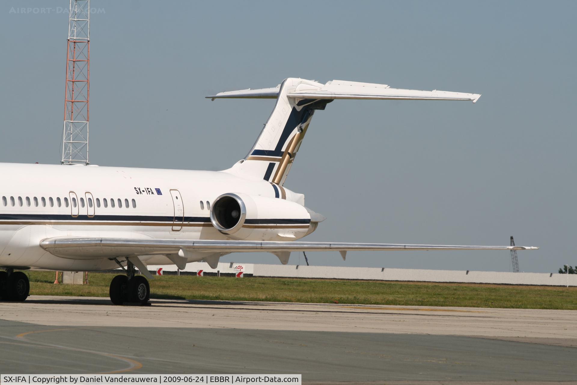 SX-IFA, 1991 McDonnell Douglas MD-83 (DC-9-83) C/N 49809, de-tail