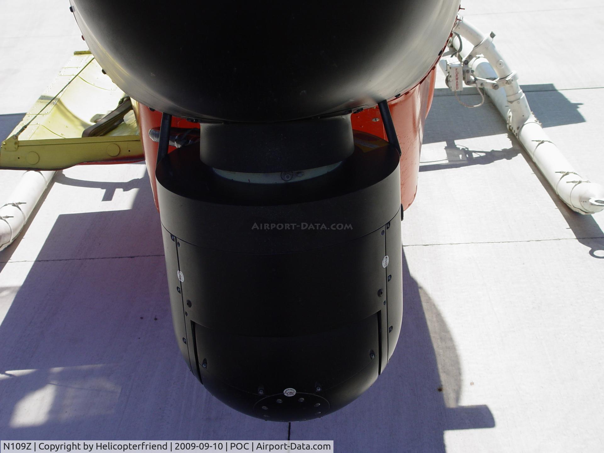 N109Z, 1969 Bell AH-1F Cobra C/N 20854, I R scanner too look for hot spots