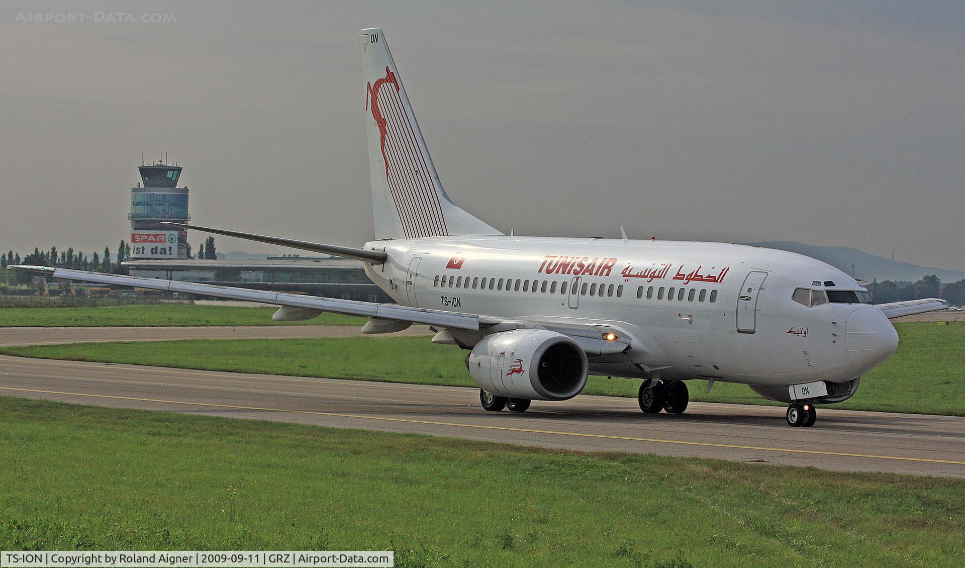 TS-ION, 2000 Boeing 737-6H3 C/N 29499, .