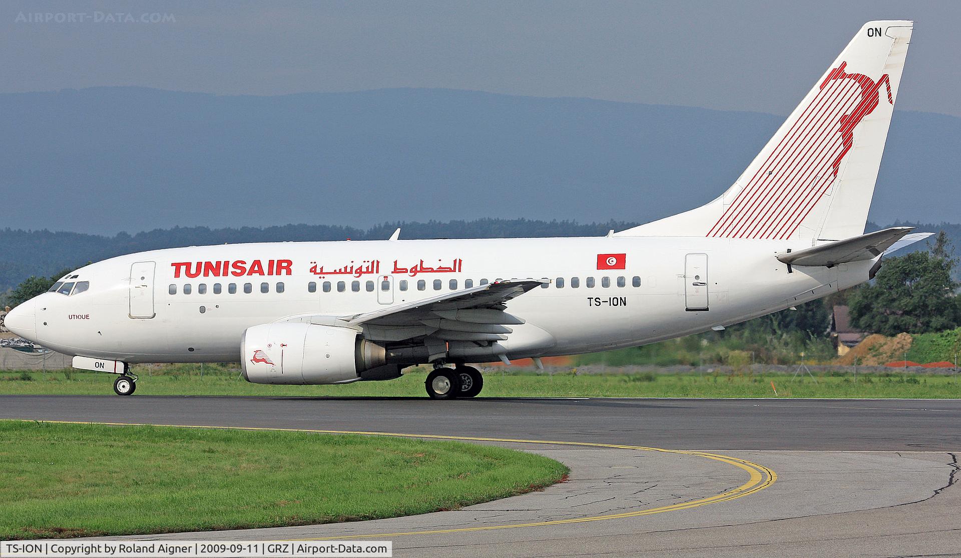 TS-ION, 2000 Boeing 737-6H3 C/N 29499, .