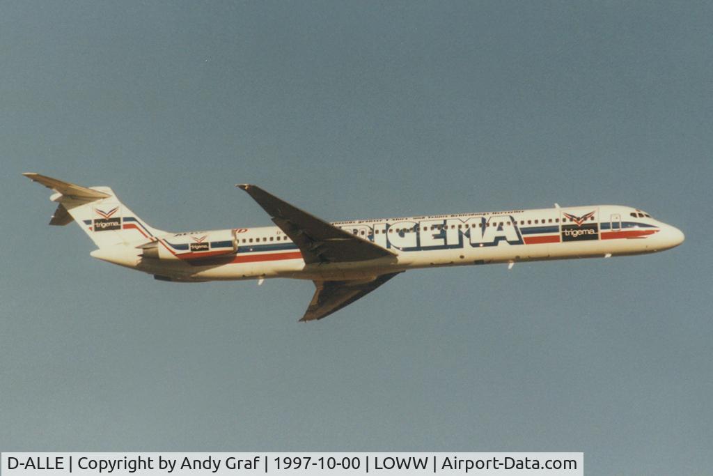 D-ALLE, 1987 McDonnell Douglas MD-83 (DC-9-83) C/N 49449, Aero Lloyd MD80