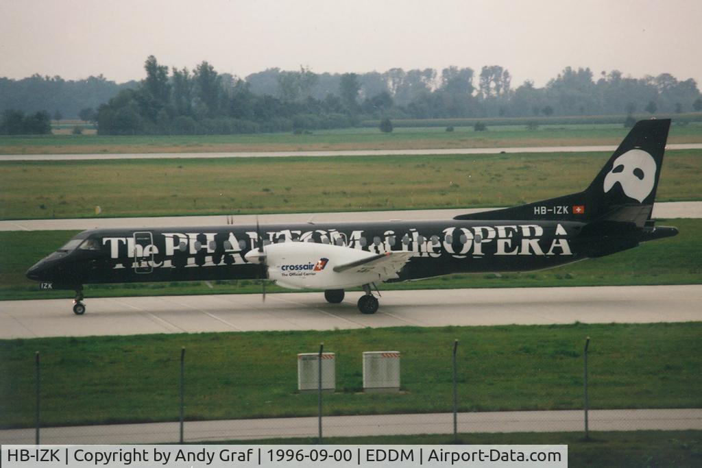 HB-IZK, 1995 Saab 2000 C/N 2000-018, Crossair S2000