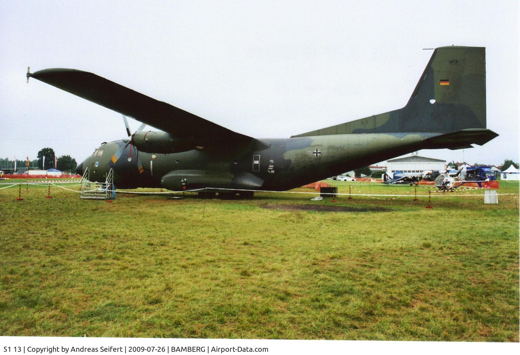 51 13, Transall C-160D C/N D150, Oltimertreffen Bamberg 26.7.2009